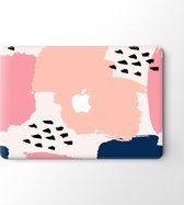 Lunso Geschikt voor MacBook Pro 16 inch (2019) vinyl sticker - Memphis Pastel