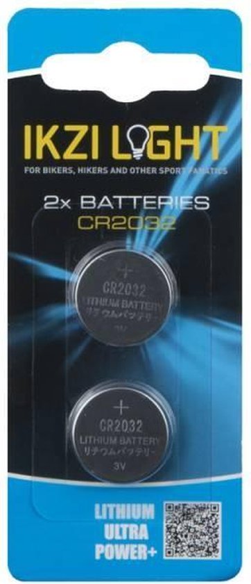 Ikzi Light Batterijen 3v Cr2032 2 Stuks