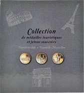 2x Album voor toeristische penningen - 25,5x28 cm, Grijs