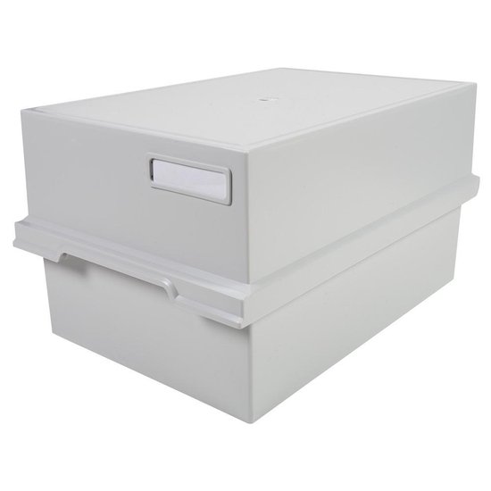 helit H6202382 - indexkaarten box the admin DIN A7 liggend, incl. 2