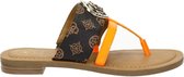 GUESS Genera Dames Slippers - Bruin - Maat 38