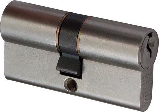 Nemef profielcilinder SKG2 111/9 nikkel - Met 3 Sleutels - Nemef