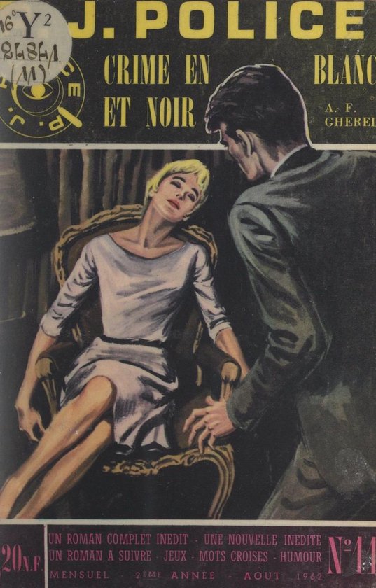 Crime en blanc et noir - cover