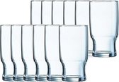 12x Drinkglazen/waterglazen Campus transparant 290 ml - Koffie/thee glazen Campus 290 ml