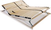 Lattenbodem met 28 latten 7 zones FSC 140x200 cm