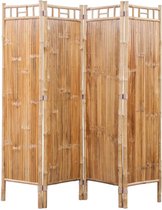 Kamerscherm bamboe 4 panelen