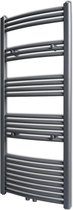 Radiator/handdoekenrek curve grijs 600x1424 mm