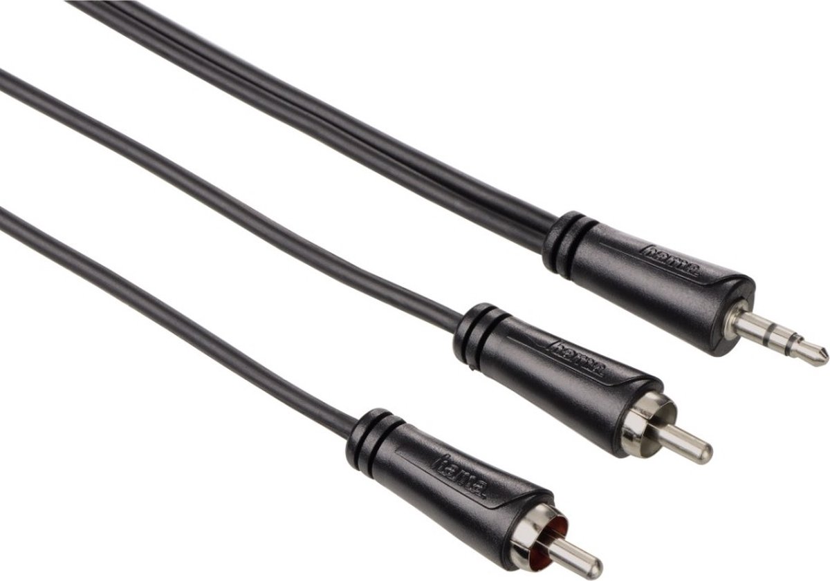 Hama audiokabel jack 3.5 mm - 2 cinch, 3.0m 1ster