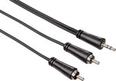 Câble audio Hama jack 3,5 mm - 2 cinch, 3,0 m 1 étoile
