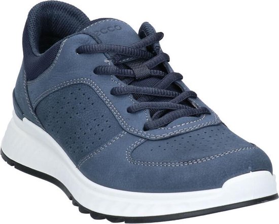 Ecco Exostride dames sneaker - Blauw - Maat 37 | bol.com
