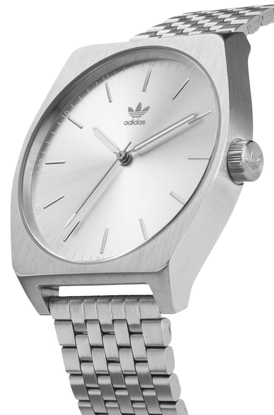 Adidas Process M1 Z02 1920 00 Horloge Staal Zilverkleurig 38mm