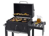 Tepro barbecuewagen Toronto Click, model 2019, antraciet/roestvrij staal