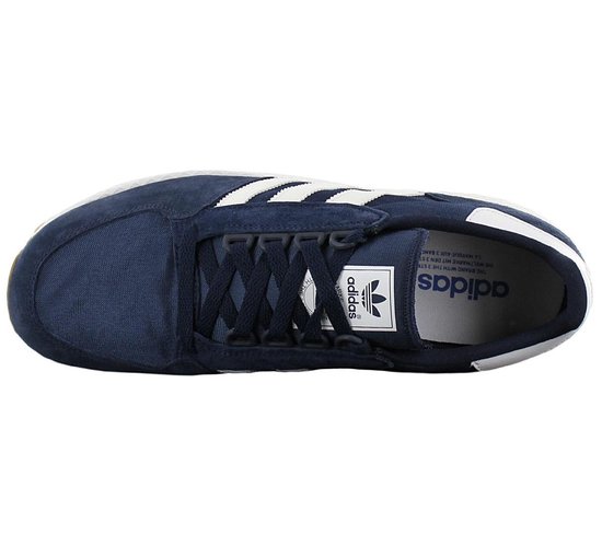adidas Originals Forest Grove B41529 - Heren Retro Sneakers Sportschoenen  Schoenen Blauw-Wit - Maat EU 41 1/3 UK 7.5