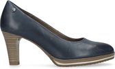 No Stress - Dames - Blauwe leren pumps - Maat 36