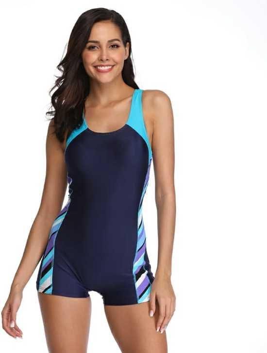 maillot de bain pour femme, idéal pour les sports dans l'eau - jogging  aqua, aquagym,... | bol.com