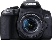 Canon EOS 850D + EF-S 18-55mm f/4-5.6 iS STM Zwart