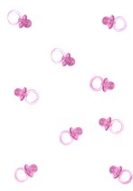 UNIQUE - Kleine roze fopspenen - Decoratie > Tafeldecoratie beeldjes