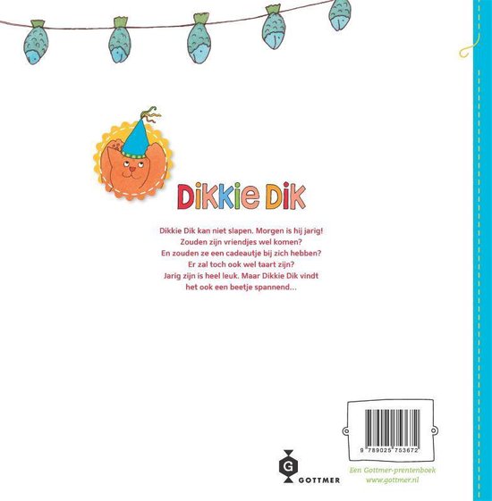 Thumbnail van een extra afbeelding van het spel Boek Dikkie Dik Jarig!