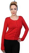 Dancing Days Cardigan -L- Getaway Rood