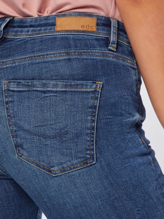 Edc By Esprit jeans ocs jegging Blauw Denim-31-30 | bol.com