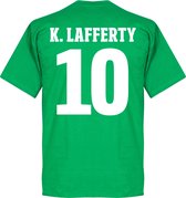 Noord Ierland Logo Lafferty T-Shirt - L