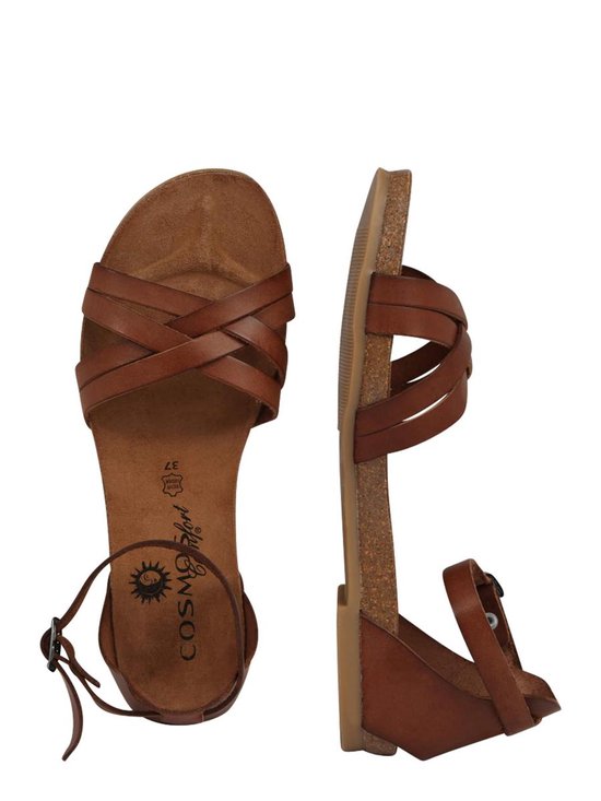 Kangoeroe bureau vat Cosmos Comfort sandalen met riem Bruin-38 | bol.com