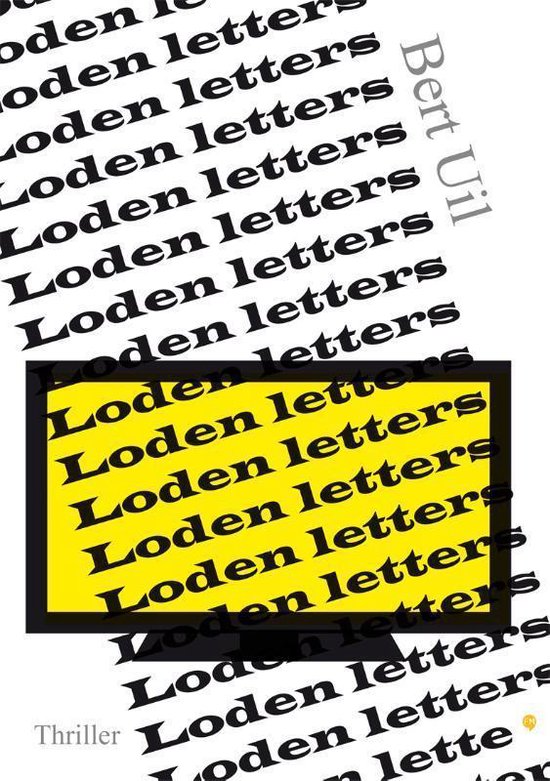 Cover van het boek 'Loden letters'