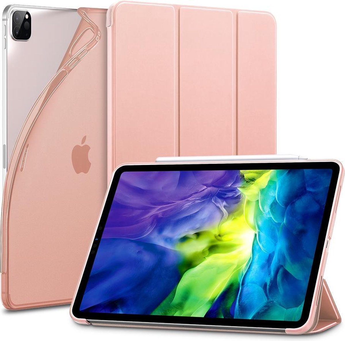 ESR Rebound Smart Case iPad Pro 11 inch (2021/2020/2018) Roze