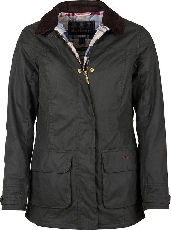 Barbour Balintore waxed cotton W lwx0867ny71 royal navy 14 | bol.com