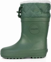 Druppies Regenlaarzen Gevoerd - Winter Boot - Groen - Maat 37