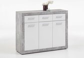 FMD - Commode - Wit - 117x37x90 cm