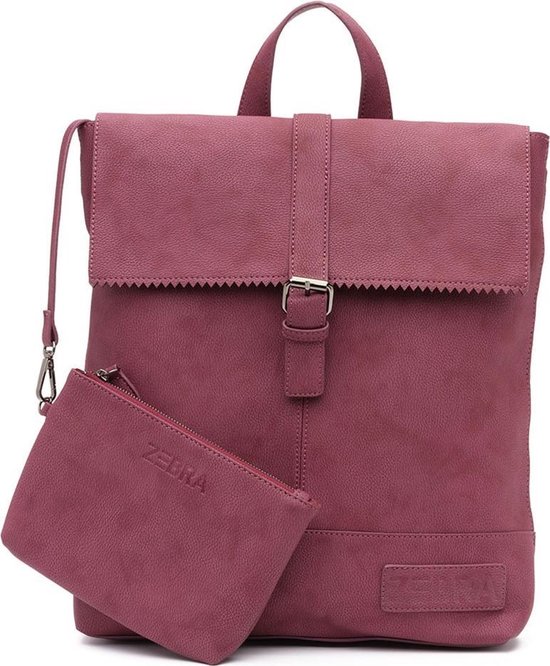 Zebra Trends Natural Bag Backpack Loiza Spring Colors Plum bol