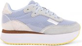 Woden Linea ice blue dames sneakers