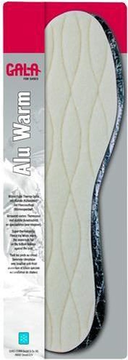 Gala Alu-Warm Aluminium inlegzolen - 45-46