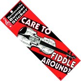 BumperSticker 'Care to Fiddle Around?'