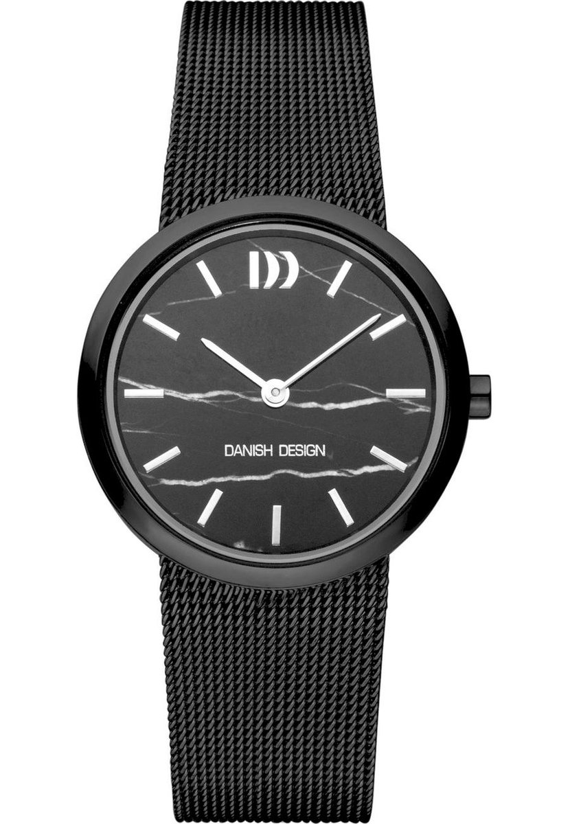 Danish Design Steel Marble Dial horloge IV64Q1211