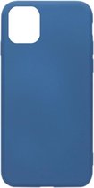ADEL Premium Siliconen Back Cover Softcase Hoesje Geschikt voor iPhone 11 Pro Max - Blauw