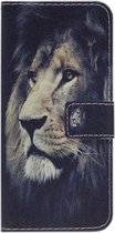 ADEL Kunstleren Book Case Portemonnee Pasjes Hoesje Geschikt voor iPhone 11 Pro - Leeuw
