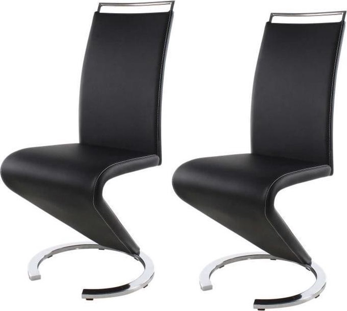 Combiset Eettafel Monique & 4 Sjoerd stoelen
