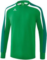 Erima Liga 2.0 Sweatshirt - Smaragd / Evergreen / Wit | Maat: S