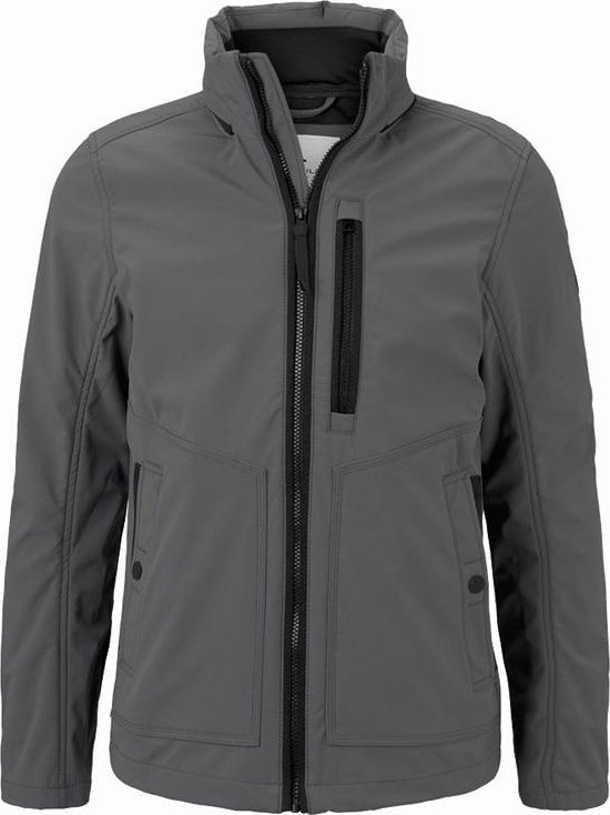 Tom Tailor Lange mouw Jas 1016595 Midgrijs (Maat: L) Tom Tailor Lange mouw Jas 1016595 Midgrijs (Maat: L)