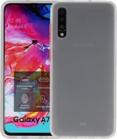 Samsung Galaxy A70 Hoesje Hard Case Backcover Telefoonhoesje Transparant