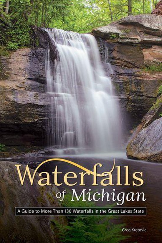 Best Waterfalls by State - Waterfalls of Michigan - cover