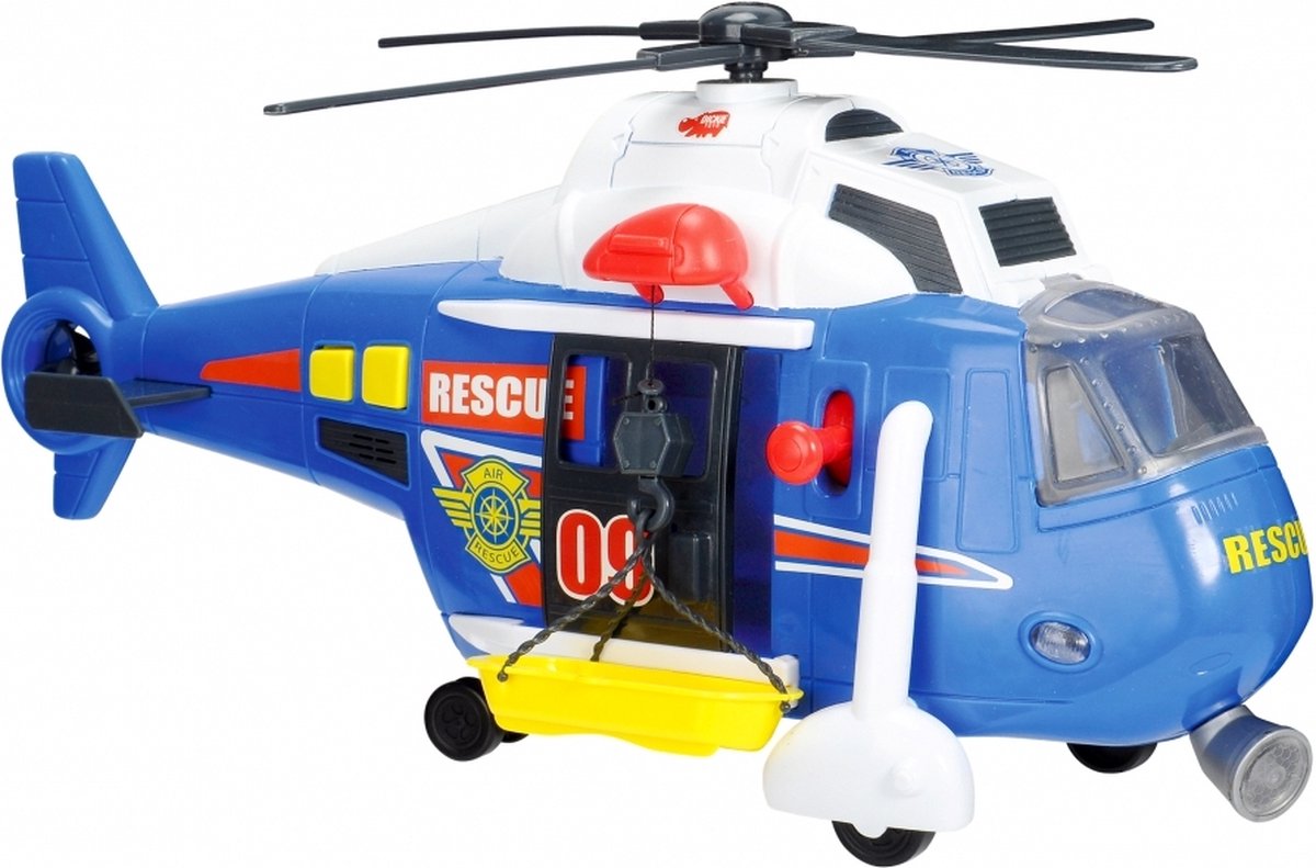 Dickie Toys - Helikopter - 41 cm - Licht en Geluid - Vanaf 3 jaar -  Speelgoedvoertuig | bol