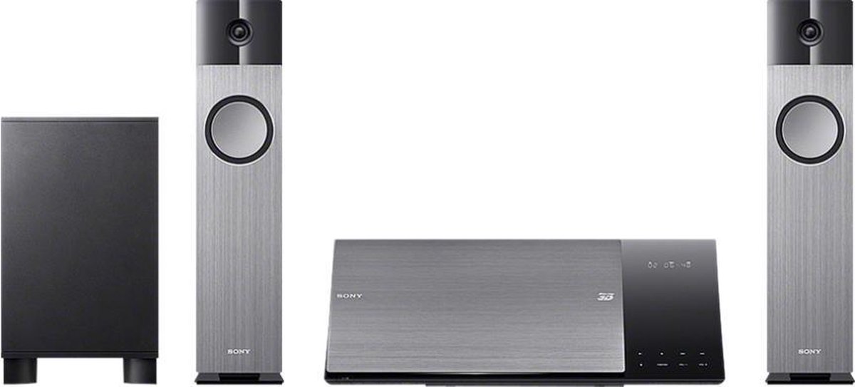 Sony BDVNF720 2.1 home cinema set Zilver Sony BDVNF720 2.1 home cinema set Zilver