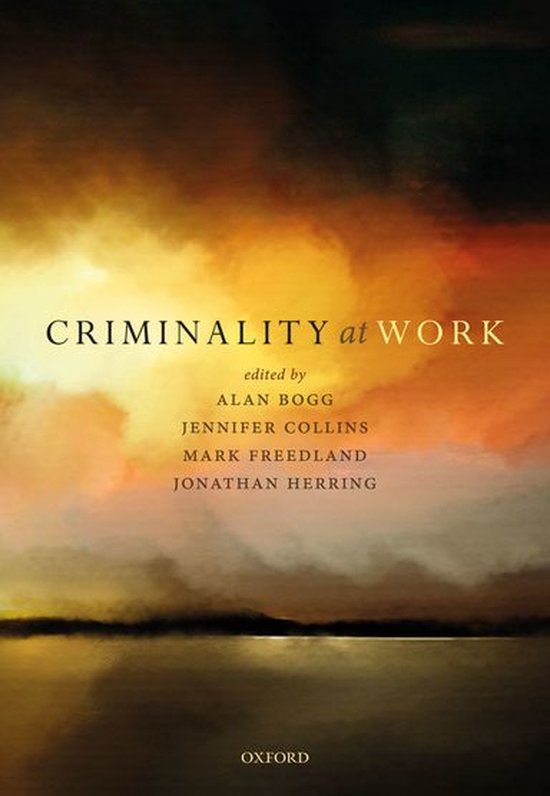 Criminality at Work - cover
