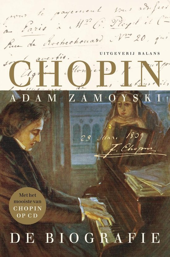 Cover van het boek 'Chopin + CD' van A. Zamoyski