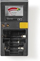 Nedis - Nedis BATE110 Batterijtester Aaa-, Aa-, C-, D-, 9v- En Knoopcelbatterijen - Altijd Garantie