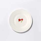 DIBBERN - Impression Red Poppy Classic - Ontbijtbord 21cm