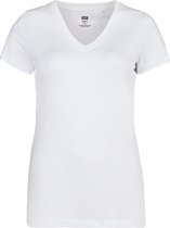WE Fashion Dames biologisch katoen T-shirt - Maat 3XL